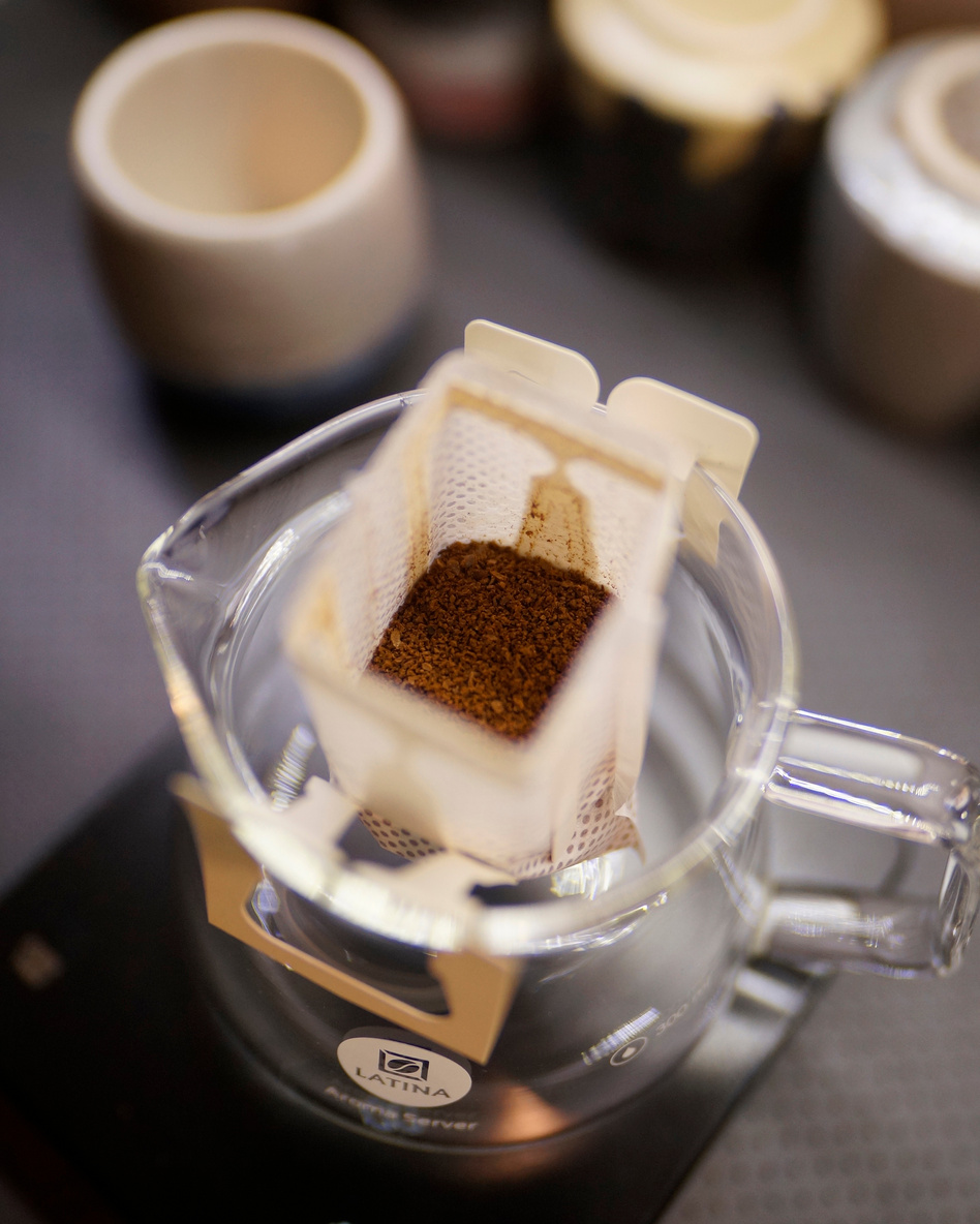 Drip Coffee in a Glass Jug